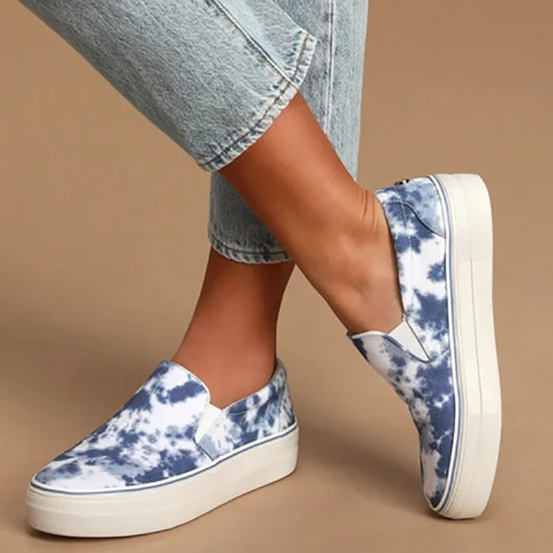 Ping/женская Повседневная летняя обувь Модные женские слипоны на плоской подошве