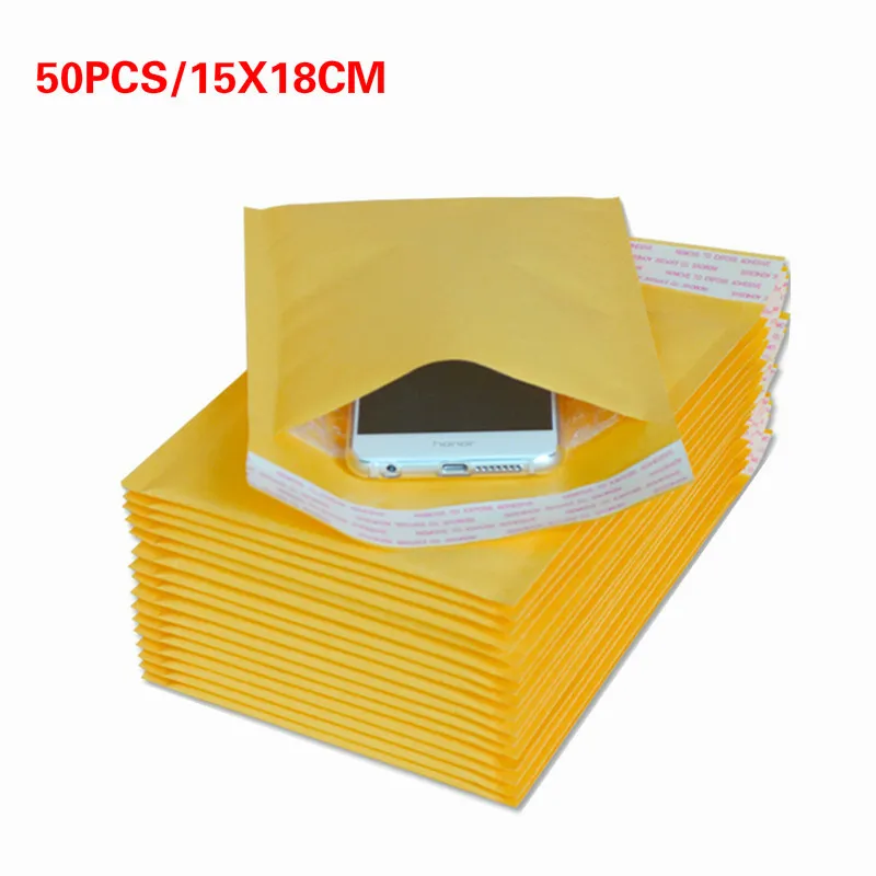 Конверты из крафт бумаги 11*15 см конверты с пузырчатой пленкой для отправки