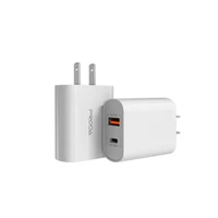 dual usb pd 18w fast charging adaptor eu us for iphone 11 12 x 6 7 8 xiaomi huawei samsung smartphone qc3 0 wall charger