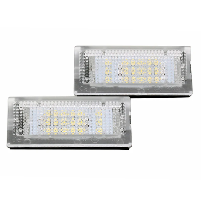 2 шт./коробка светодиодные лампы для номерного знака BMW E46 4D(98 05)/E46 5D(98 05)|Сигнальная