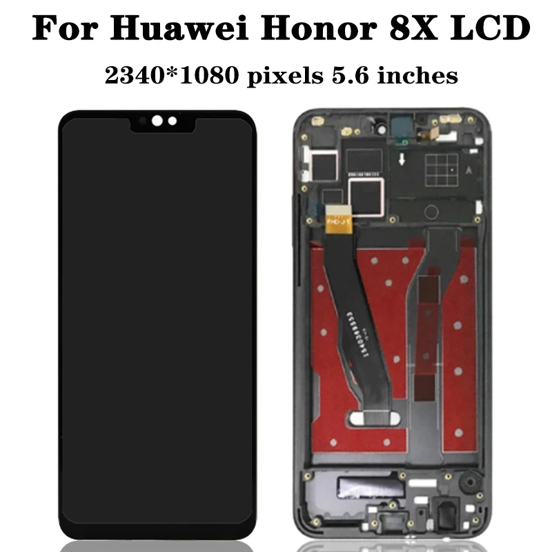 Pantalla LCD Original de 6,5 pulgadas para m&oacute;vil, montaje de digitalizador con pantalla t&aacute;ctil, reemplazo, para Huawei Honor 8X, JSN-AL00, JSN-L22, JSN-L21-1