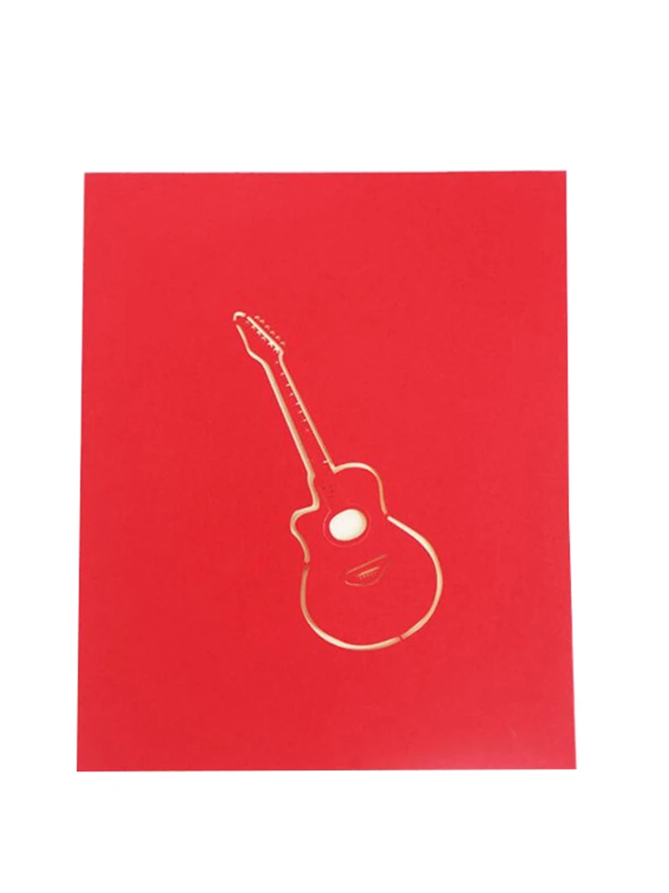 

2pcs 3D Stereo Christmas Bell TREE Handmade Greeting Card Hollow Greeting Card Christmas Decor Blessing Card