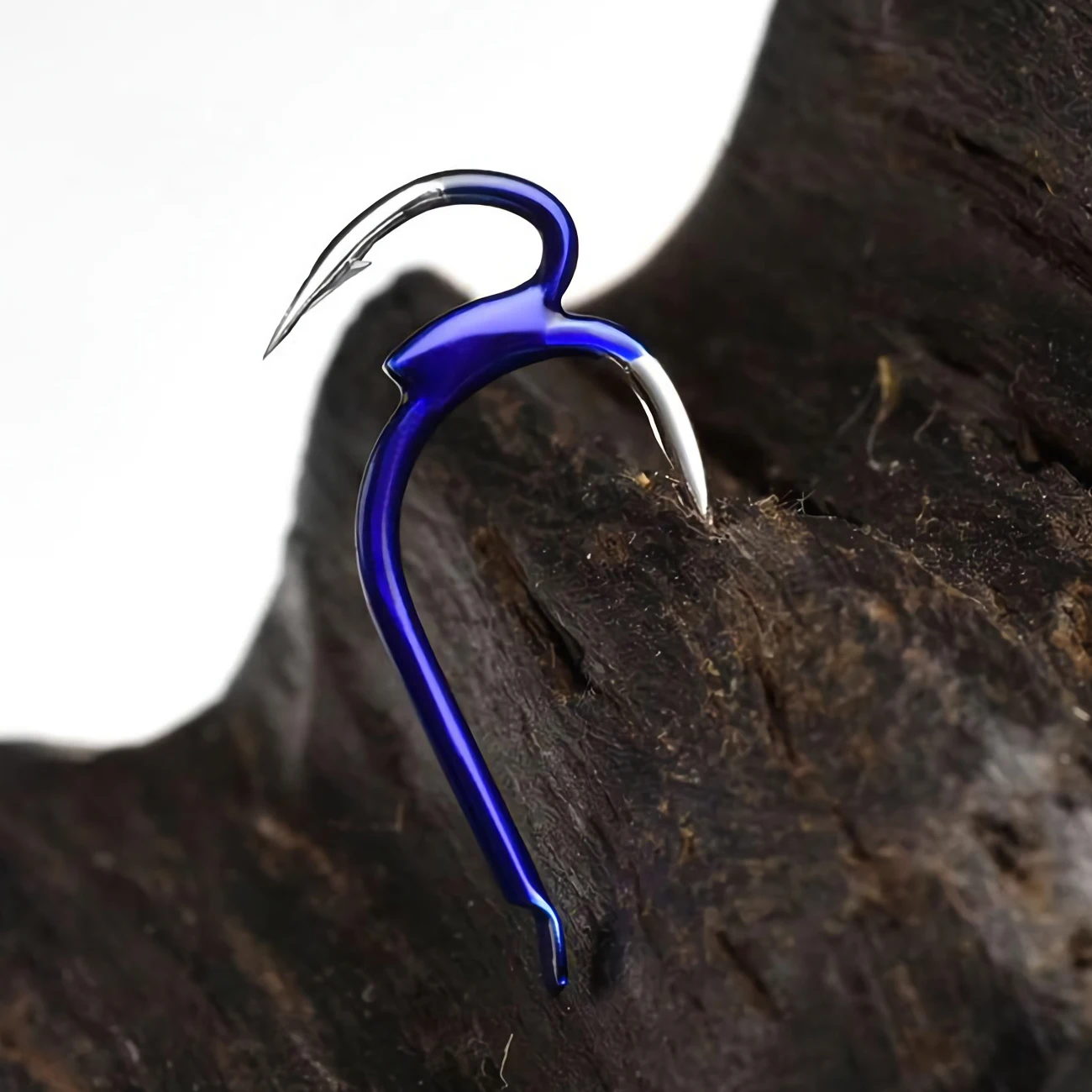 Рыболовная крючок 10 шт. посылка Высокоуглеродистая сталь двухсторонний острый