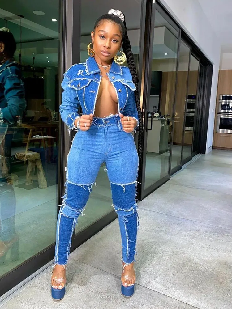 

Женские джинсы в стиле пэчворк, узкие прямые джинсы с высокой талией и карманами, пикантные джинсы с цветными вставками, 6 моделей, 2020