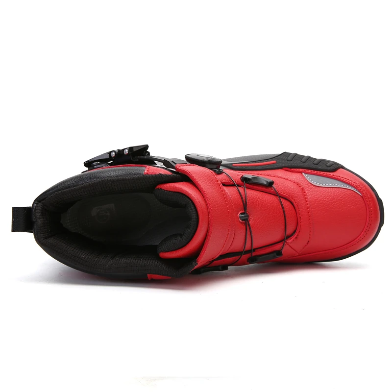 Обувь для велоспорта Зимние спортивные ботинки велосипеда Мужские и женские MTB