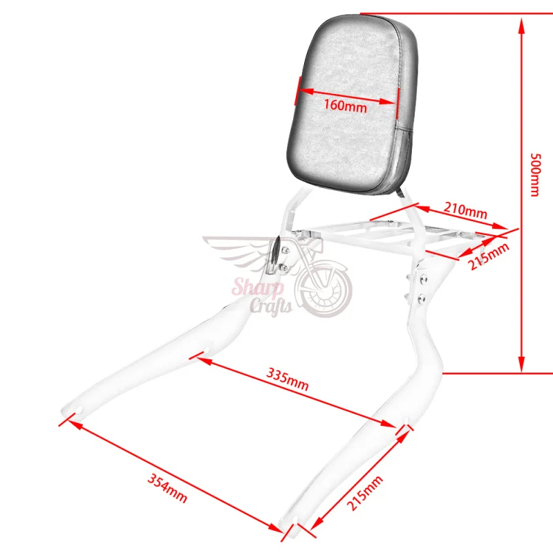 Задняя подкладка для мотоцикла багажная подставка Suzuki объемсия VL800 2001 2011 VL 800 8. 8 C50