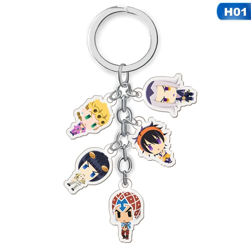 JOJOS японское аниме брелок акриловый ремешок/подвески/брелок 2019|Брелоки| |