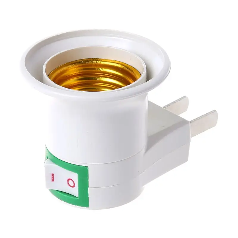 

Newesoutorry 1X E27 lamp holder to American plug socket adapter converter is used to turn on/off the bulb, safe