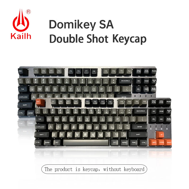 Kailh & Domikey SA профиль DOLCH Double shot ABS колпачки клавиш для MX Переключатель игровая