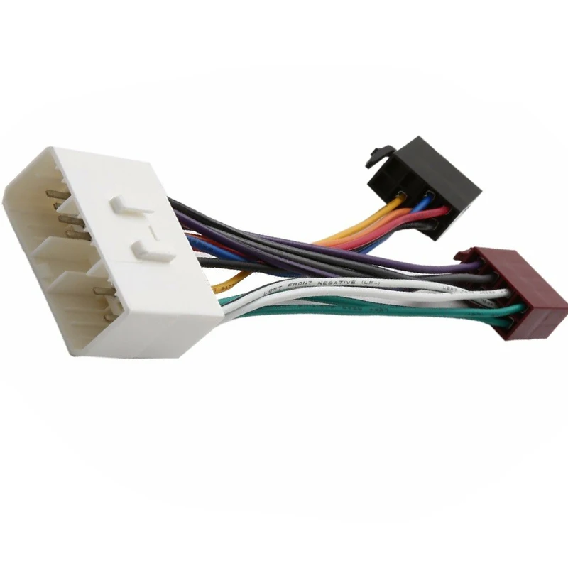 Автомобильный ISO жгут проводов стерео адаптер для радио штепсельная Вилка Daewoo