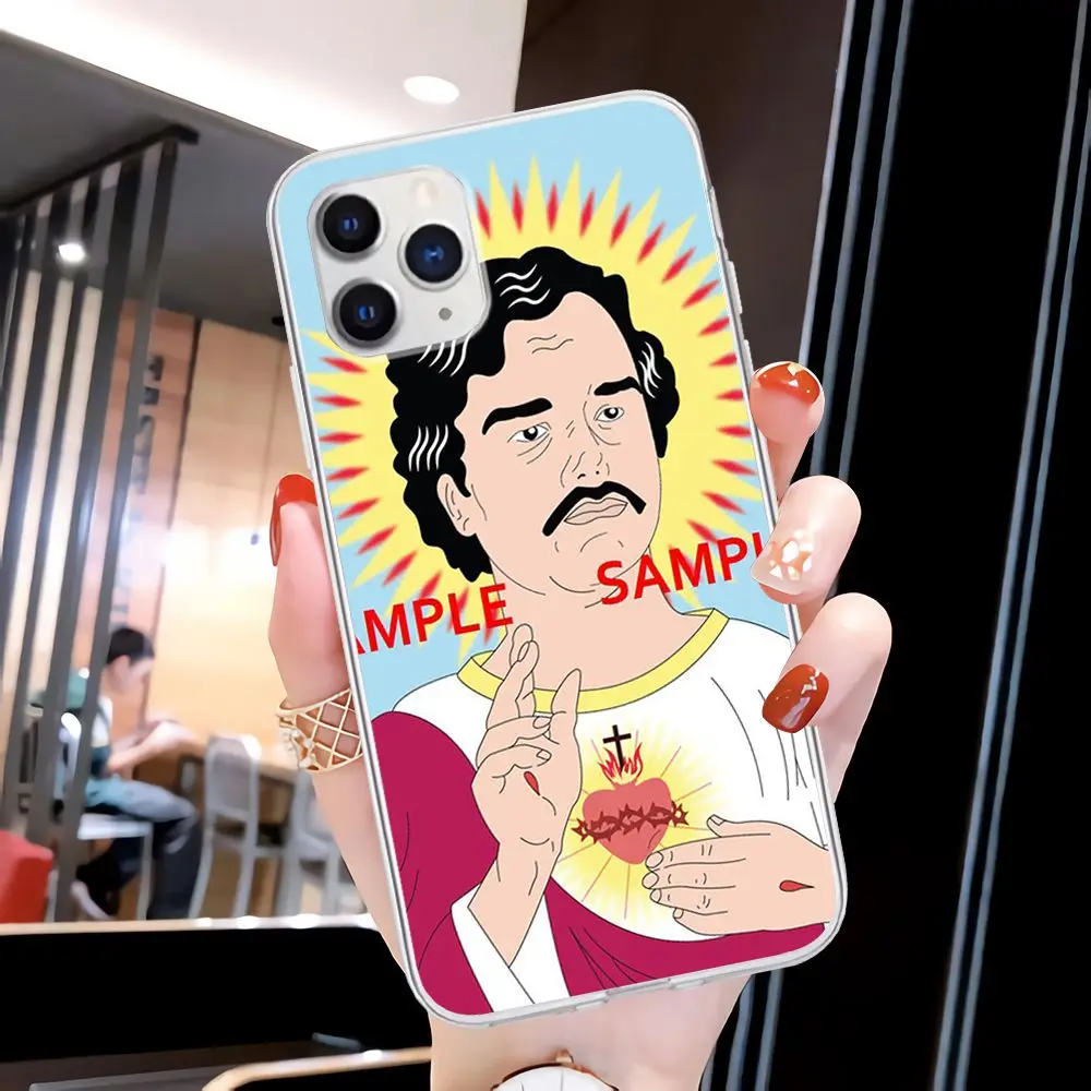 

TV Series Pablo Escobar Transparent Mobile Phone Case Clear Cover For Huawei P20 P40 Lite P30 Pro P Smart 2019 Nova 3e 6 Se