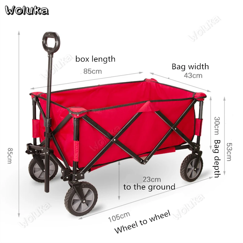 Тележка на колесиках для фотосъемки открытом воздухе Складная портативная