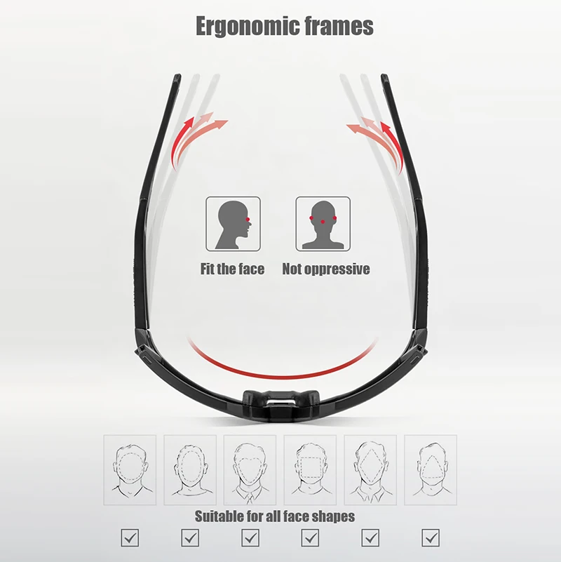 

2021 Polarized Cycling sunglasses Men Outdoor Mountain Bicycle Goggles Eyewear Road Bike Protection Glasses Windproof sunglasses