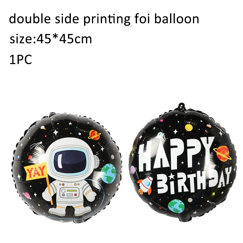 foil balloon-3 10 шт. солнечная система подвесное вихревое украшение планета космическое пространство галактика Вихрь детский класс душ день рождения принадлежности - Цвет: foil balloon-3
