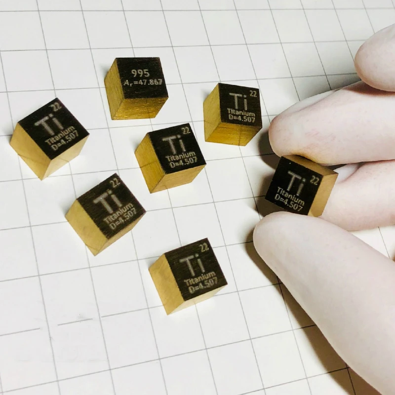 1 кофейный цвет титановый Металл Коллекционная фотография 99.5% чистый|Детали и