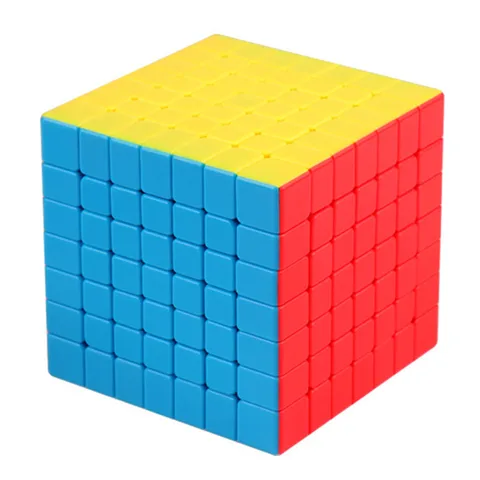 Moyu 7x7 кубик классный Meilong 7x7x7 Магический кубик 7 слоев s кубик Семь слоев черная зеркальная детская Подарочная игрушка