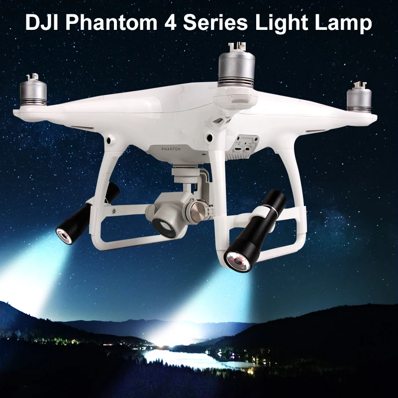 Налобный фонарь DJI Phantom 4 /PRO для дрона ночное освещение передний яркий