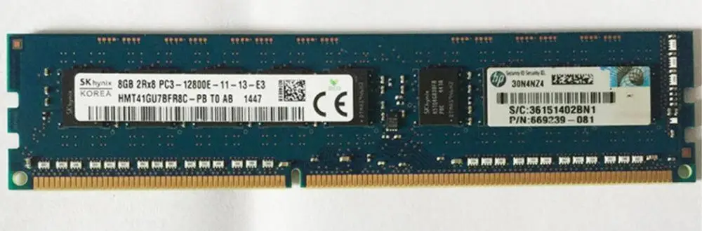 669324-B21 684035-001 669239-081 8G 2RX8 PC3-12800E ECC | Компьютеры и офис