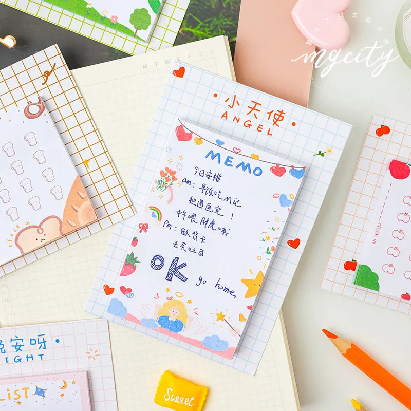

12PCS/LOT wish series fresh and lovely n times stickers memo pad