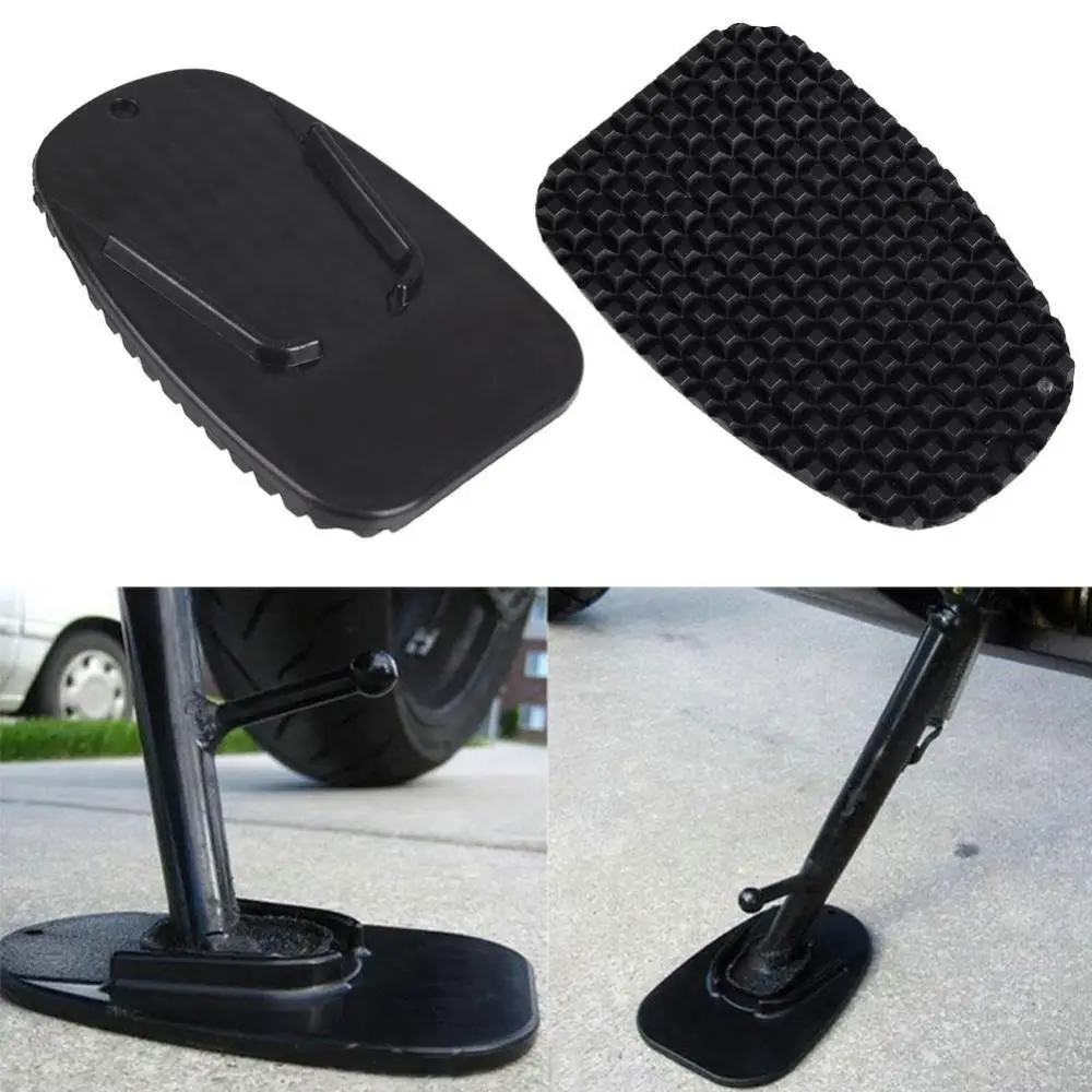 

Hot Sales Motorcycle Side Kickstand Non-Slip Plate Base Parking Stand Plastic Support Pad