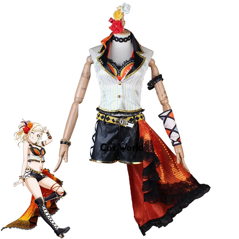 

Love Live Nijigasaki Miyashita Ai Uniform Solo Stage Outfits Anime Customize Cosplay Costumes