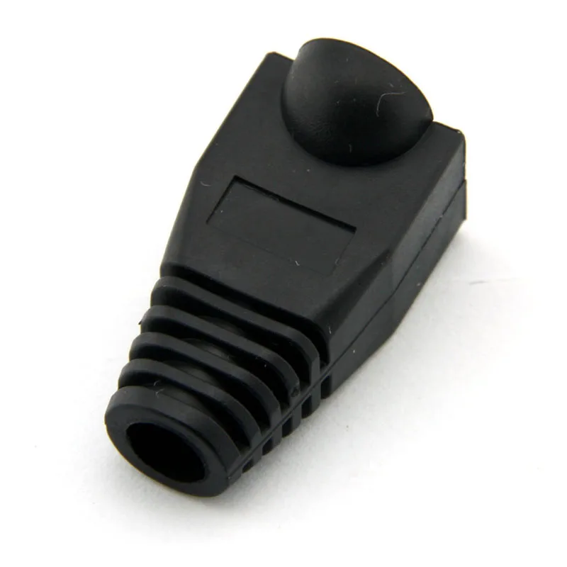 100 шт. RJ45 Cat6 Cat5E Ethernet кабель Snagless крышка деформация сброс загрузки LHB99|Компьютерные