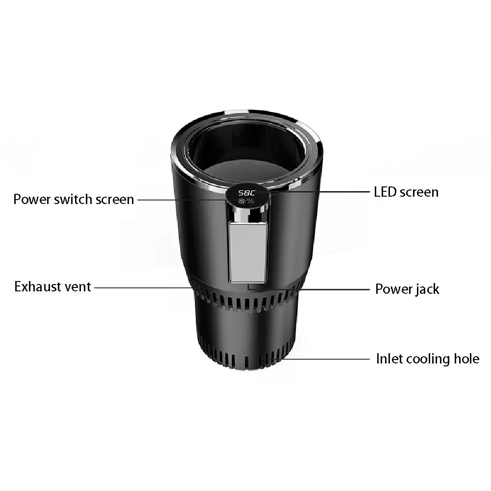 Подогреватель для автомобильных чашек 12 в пост. Тока 2 1 автомобильная