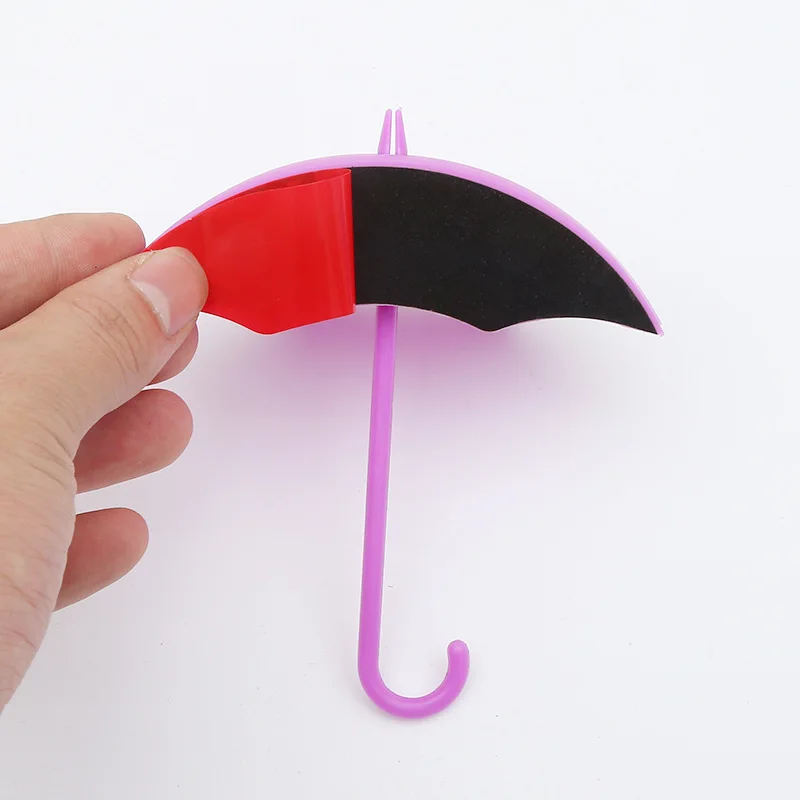 Красивый зонт в форме крючка Не оставляющий следов маленький липкий крючок