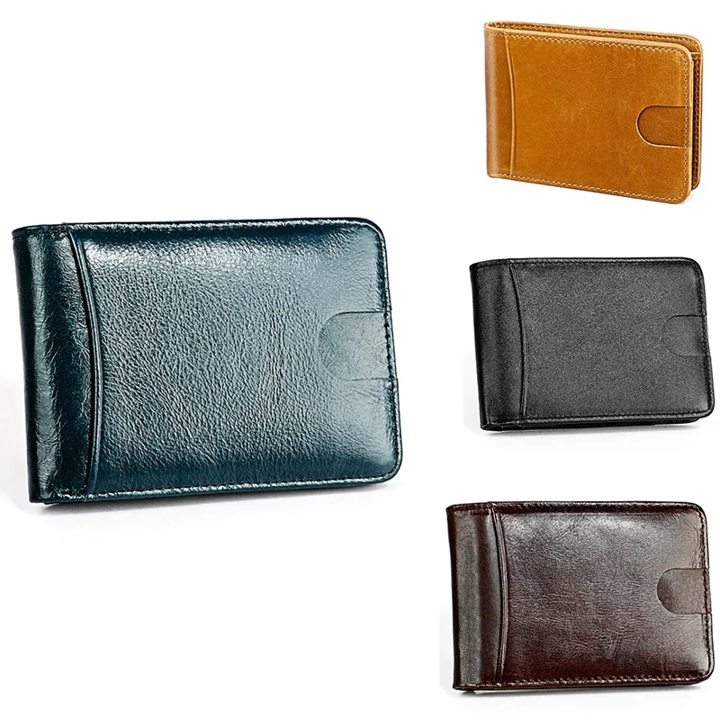 

Модный мужской кошелек из искусственной кожи с отделением для карт