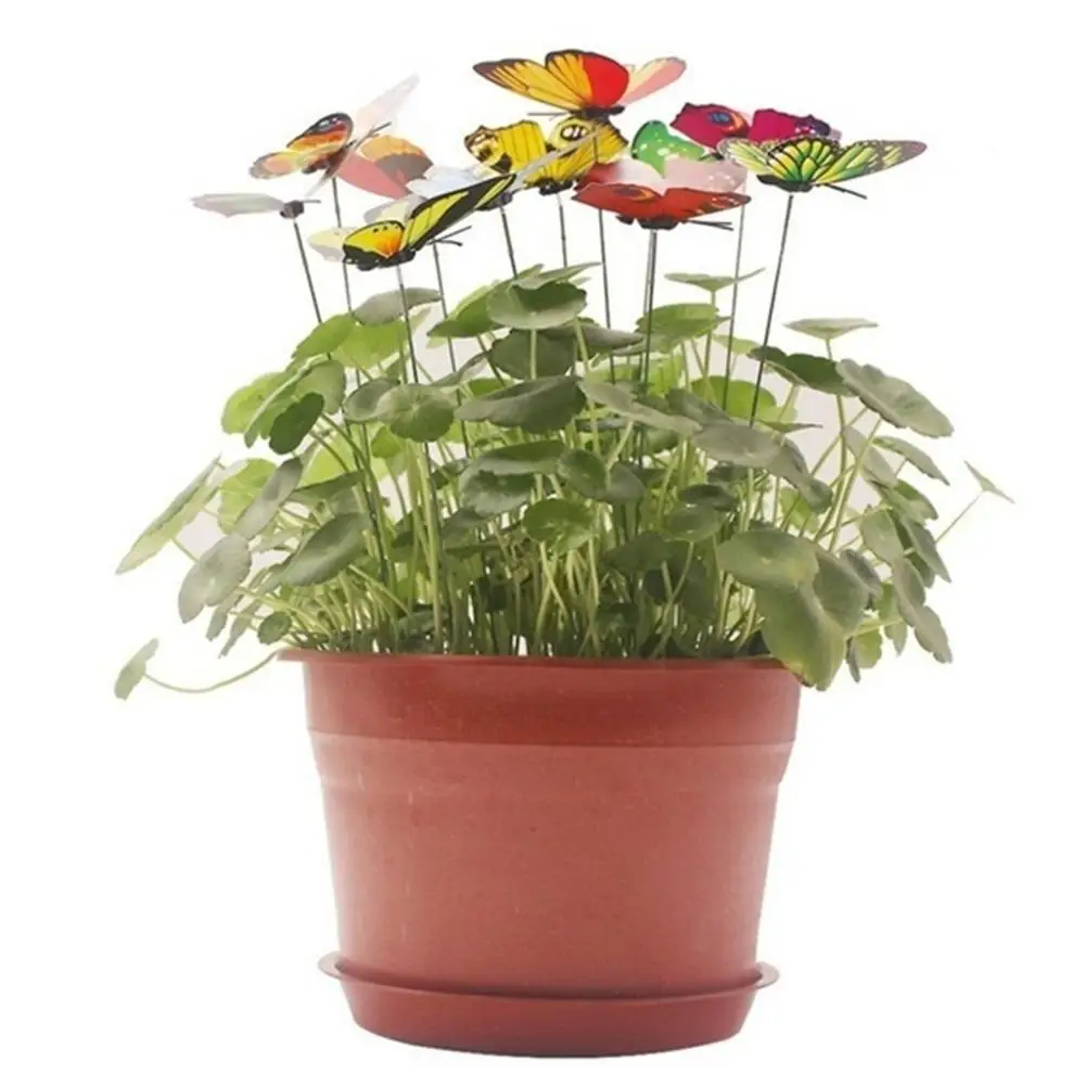 24 шт. стопки-бабочки для украшения сада 7 см | Дом и сад