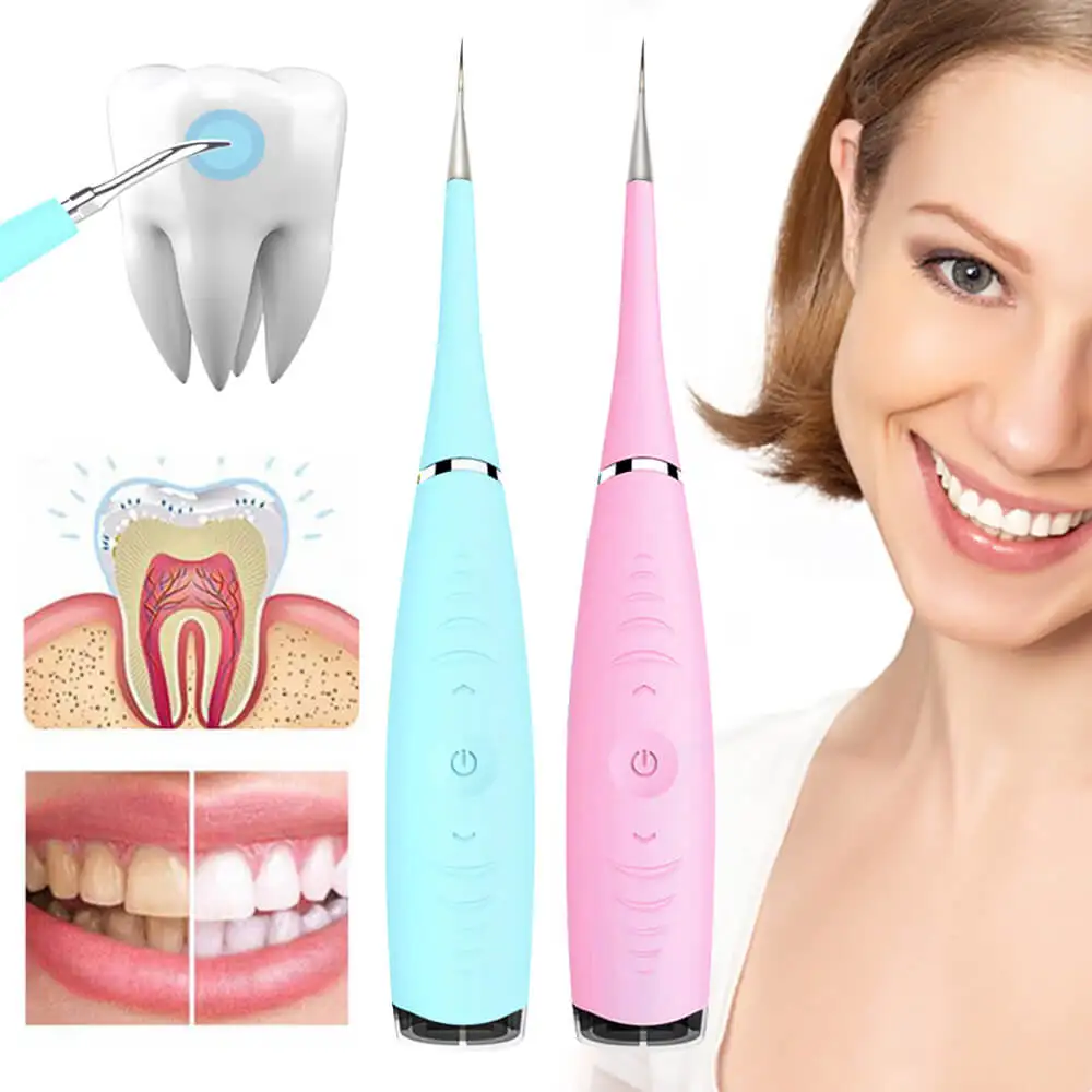 Зубная щетка электрическая звуковая портативная перезаряжаемый инструмент для