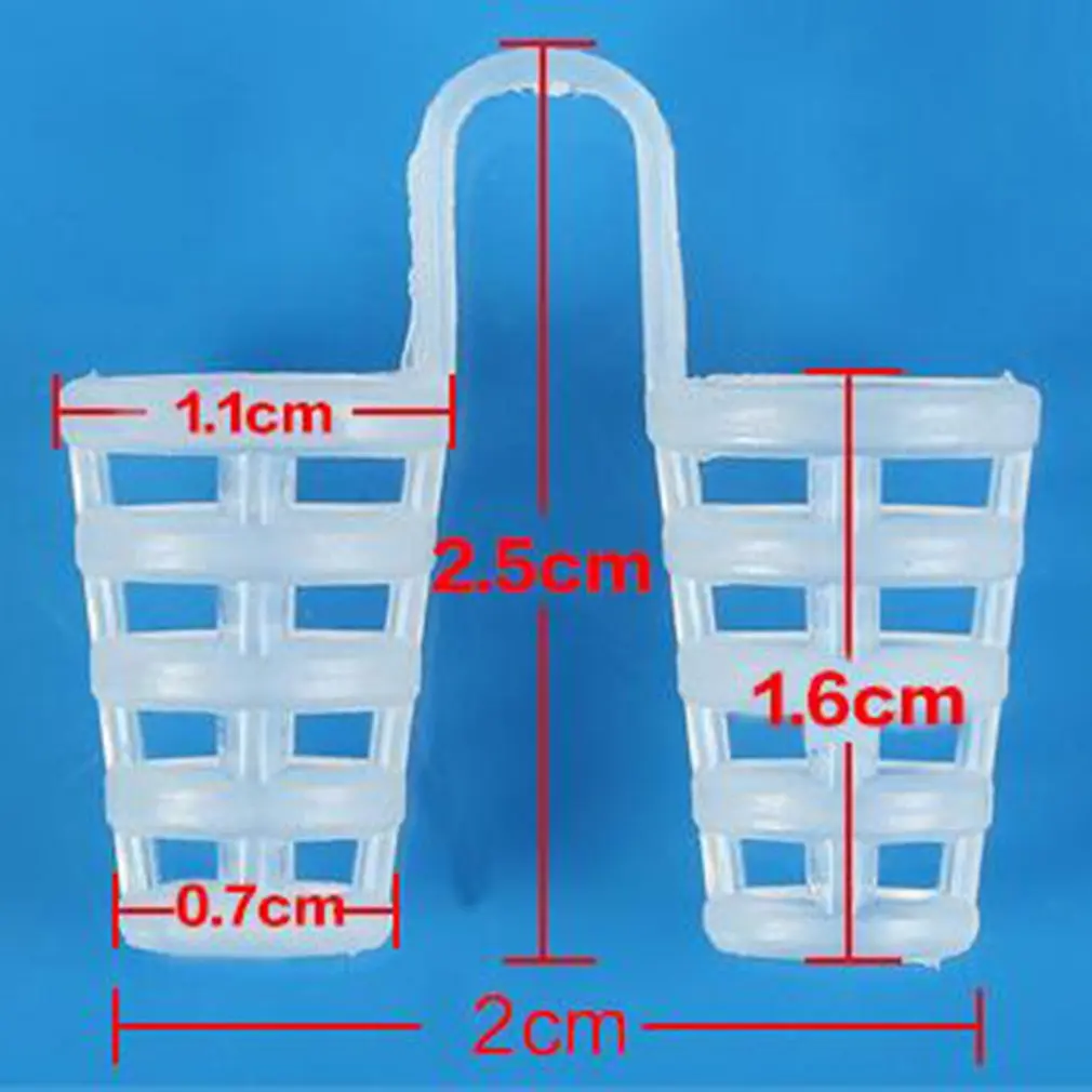 

Silicone Mini Stoppers Treatment Snoring Blocker Night Sleeping Tools 2.5 x 2cm nostril comfort Stoppers Utensils