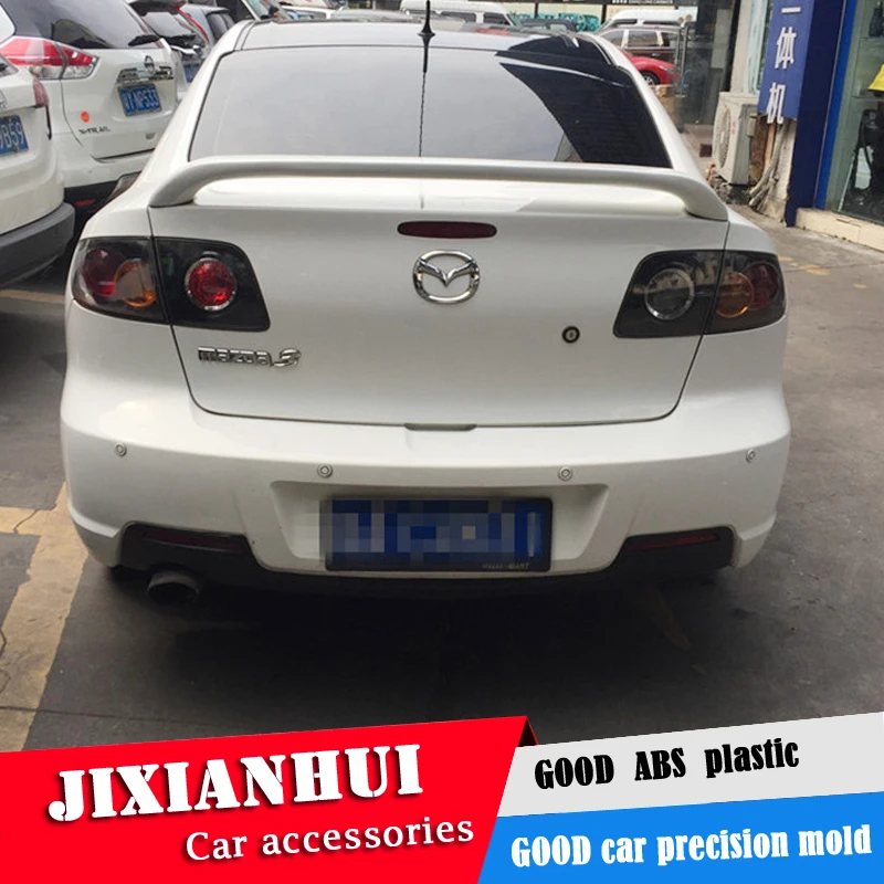 Спойлер для Mazda 3 2006 2013 Mazda3 Sedan спойлер из АБС пластика цветной задний