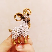 funny pin badge chick sheep brooch exquisite enamel deer cute animal corsage brooches accessories gifts children