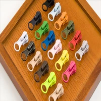 wholesale 10pcs 5 resin zipper pull slider repair resin zipper head 20 colors for selection zipper sliders decorative