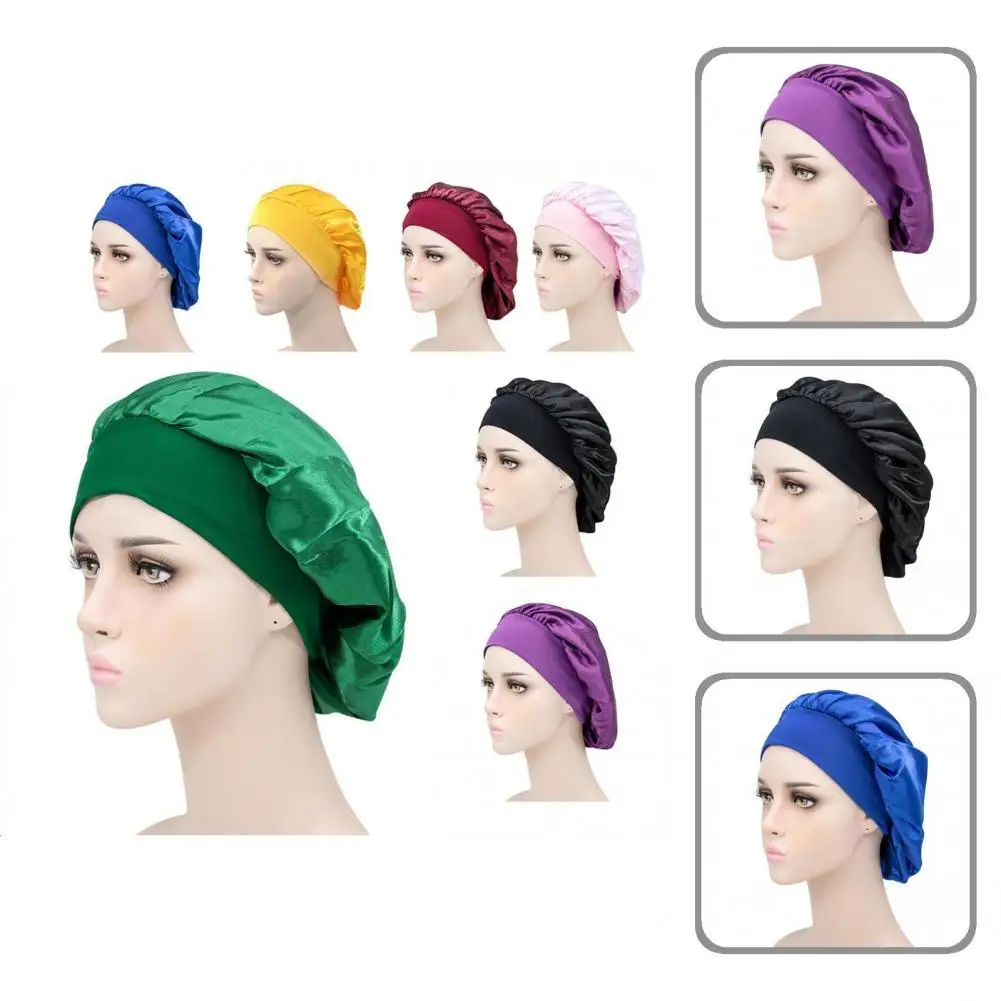 

Shower Hat Durable Well-sealed Shower Cap Exquisite Elegant Shower Cap