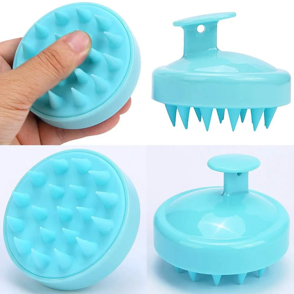 Многофункциональная силиконовая щетка для мытья волос и душа | Красота здоровье