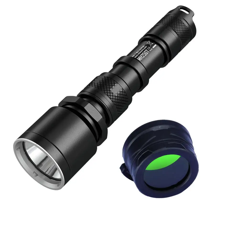 Новый NITECORE MH25GT водонепроницаемый 1000LM Тактический CREE XP L HI V3 Светодиодная лампа