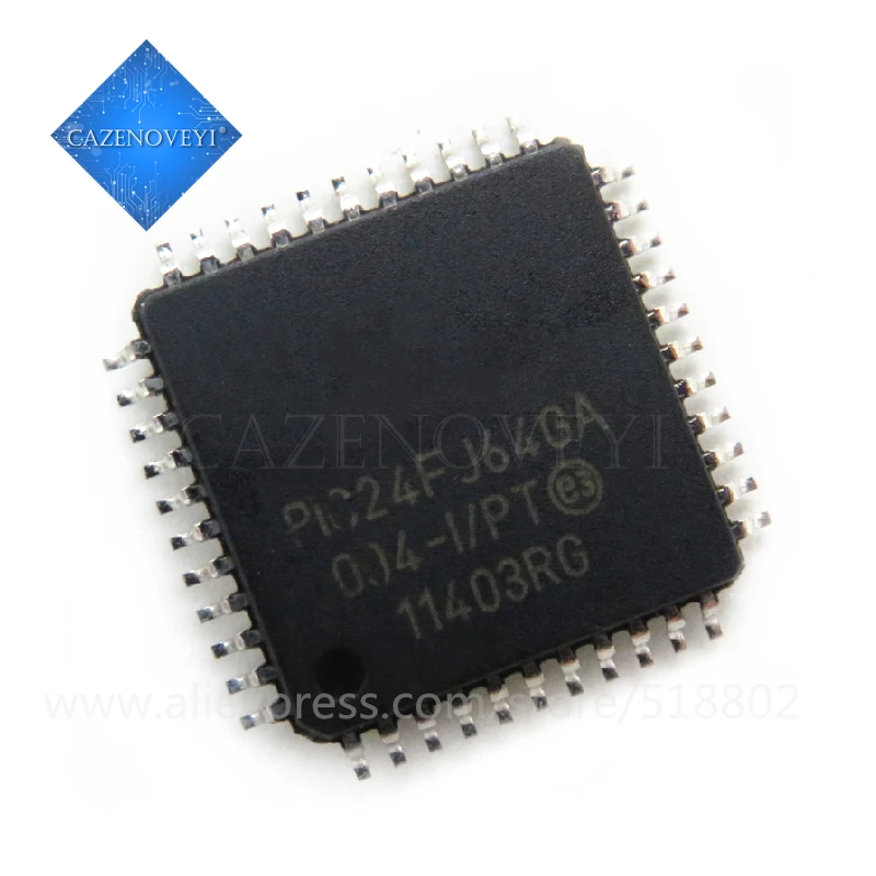 1 шт./лот PIC24FJ64GA004 I/герметизирующая ptfe лента для PIC24FJ64GA TQFP 44 в наличии|Интегральные