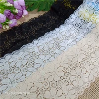 9cm s2333 high elasticity lace pink white lace for diy garment sewing edge and handmade decoration garment accessories