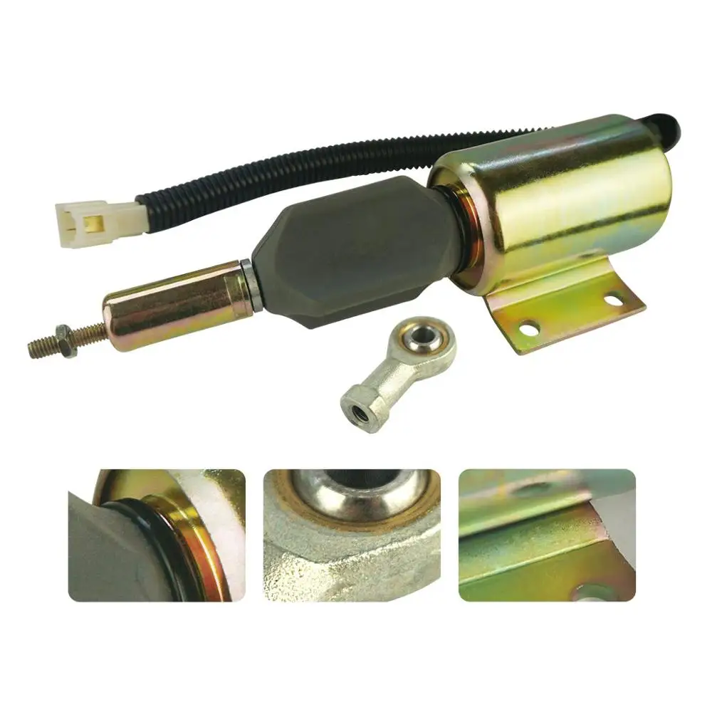 Solenoide de Parada de Motor Diesel 3926411 para Disparo de Combustível Solenoide Peças e acessórios do gerador
