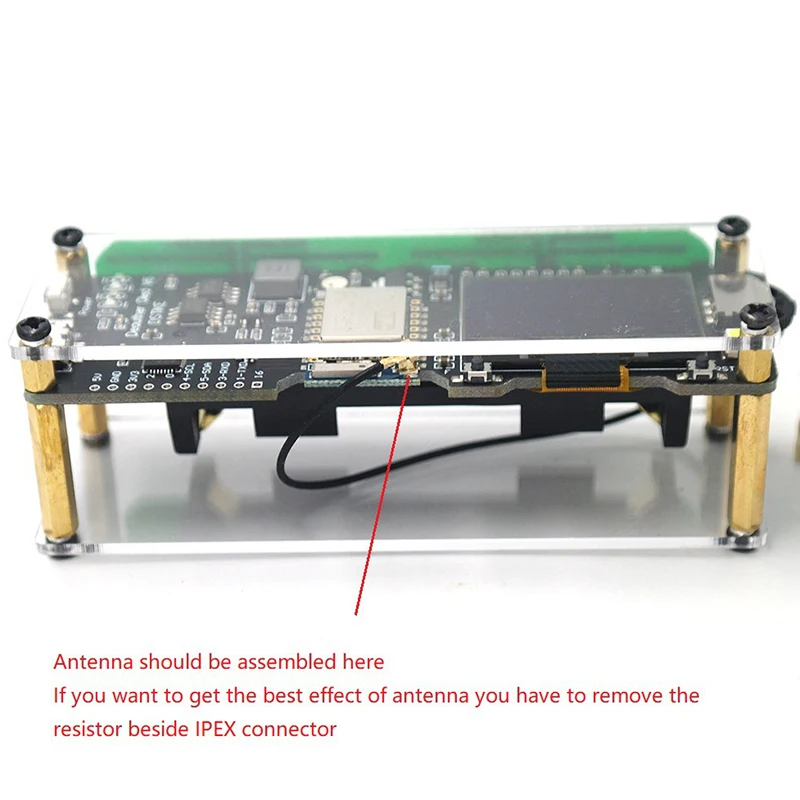 Wifi Deauther OLED V6 ESP8266 Development Board 18650 Battery Polarity Protection Case Antenna 4MB ESP-07 I1-005 | Компьютеры и офис