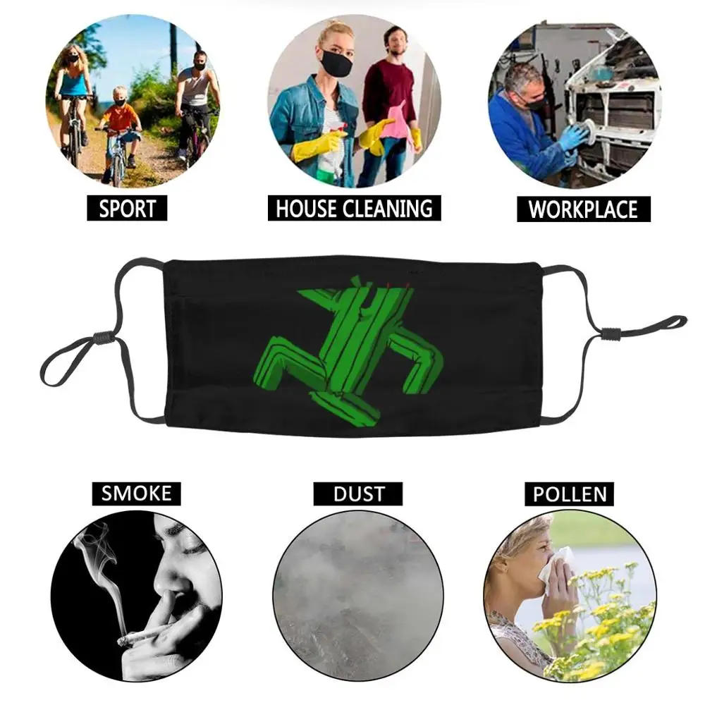 

2020 New Cactuar Men Women Fashion facemasks for virus protection cool cotton facemasks pm2.5 mask filter skin care
