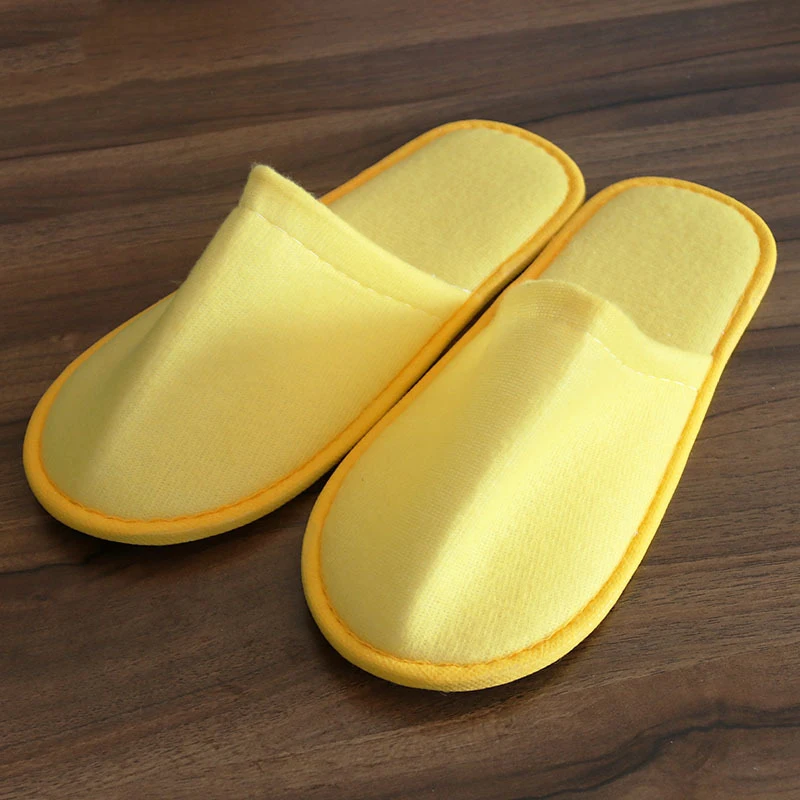 

Simple fashion Slippers Home Women Hotel Travel home Slippers comfy soft vintage Non-slip Spa Portable Disposable Flip Flop 2019