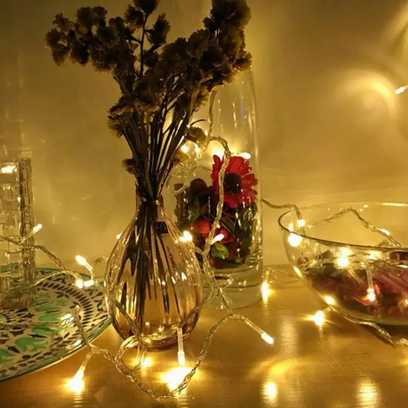 

Super Bright Led Fairy Lights Yard 110V Durable Outdoor Fairy Light Romantic Landscape Lamp Wedding 10M 100LED