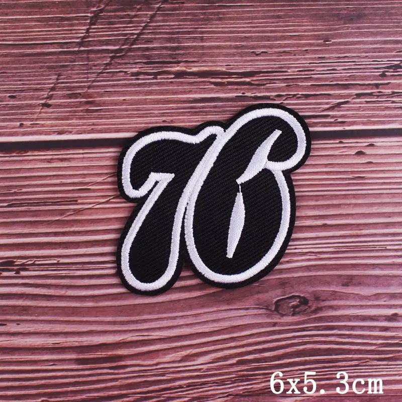 Хиппи Череп нашивки с вышивкой для одежды надписями джинсы куртки пошив ткань