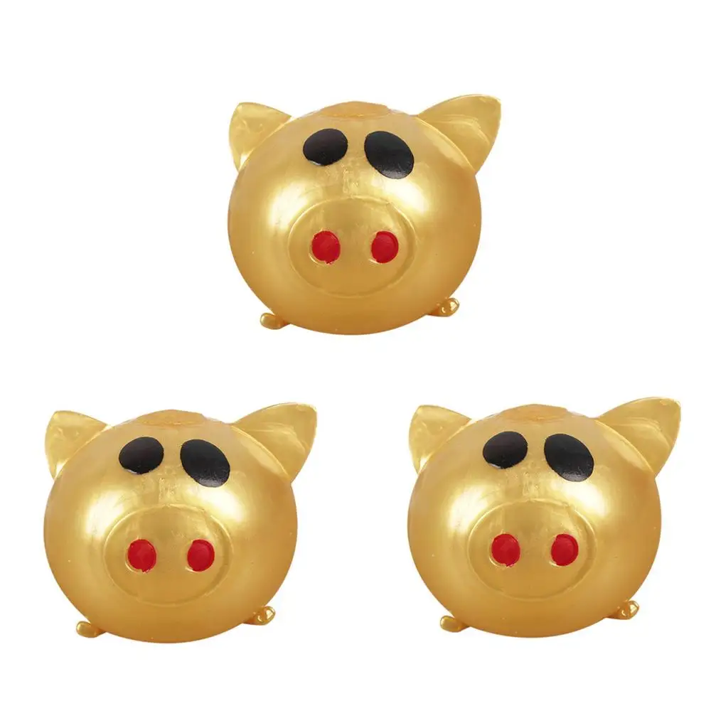 3 шт. Jello Pig милый антистресс Splat водный мяч свинка вентиляционная игрушка липкая