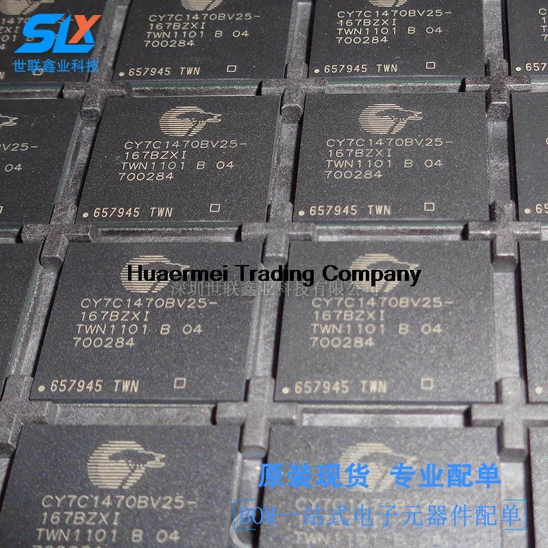 

CY7C1470BV25-167BZXI BGA-165