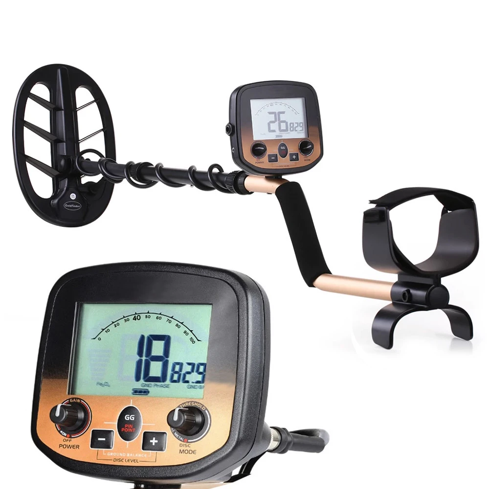 Underground Metal Detector LCD Display High Sensitivity Handheld 2 Coil Fisher Search Archeology Treasure Hunter Gold Scanner |
