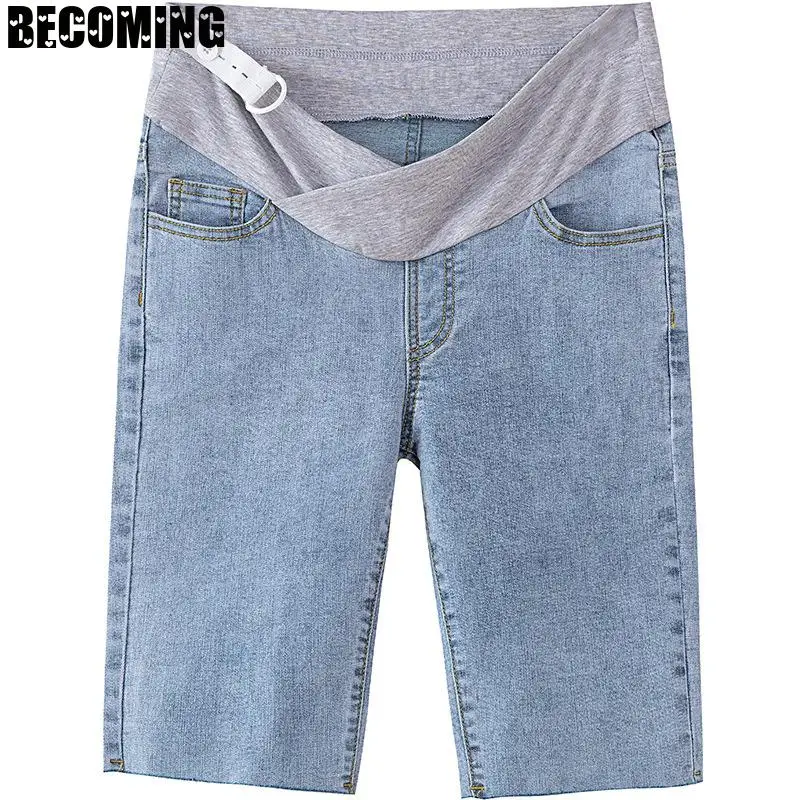 Женские брюки на шнурке повседневные спортивные джинсовые с эластичным поясом